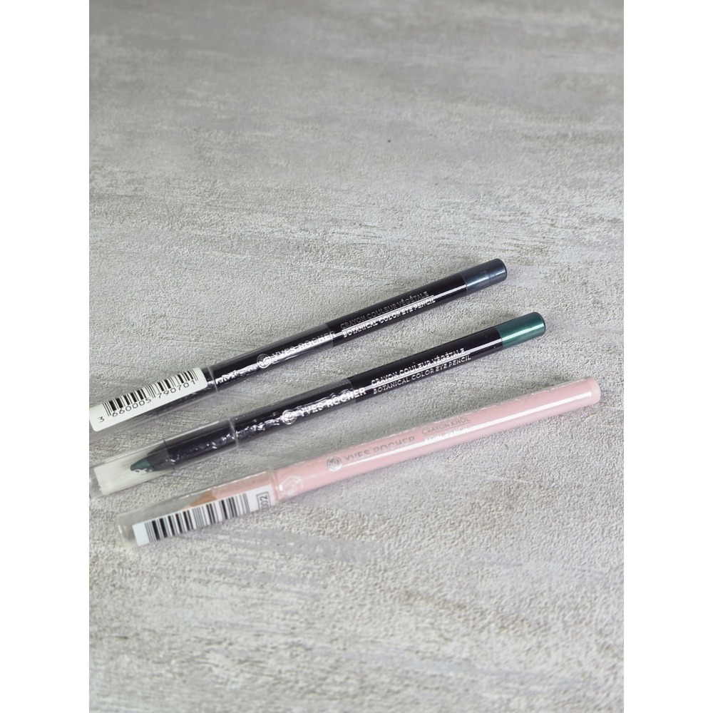 Yves Rocher Botanical Color Eye Pencil Bleu Pensee, Eucalyptus+Crayon Kohl Blanc